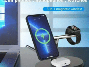 30W 3-in-1 Fast Wireless Charger for Apple Devices