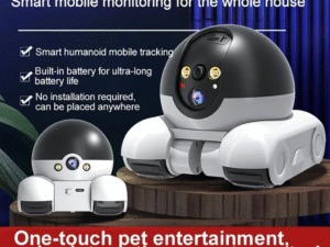 HD1080p Dual Lens Pet AI Camera – Full Color & Smart IP Cam