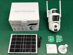 6MP Solar Dual Lens WiFi/4G Dome Camera – AI Security