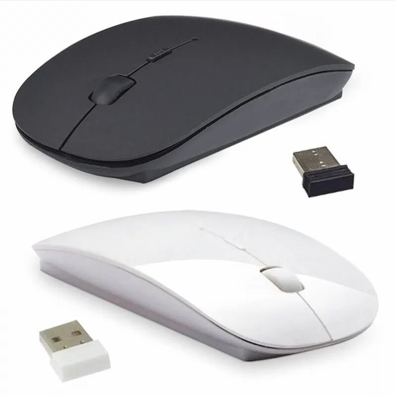 2.4GHz USB Wireless Optical Mouse Mice For Macbook Pro Air PC - Image 3