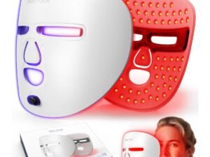 LED Face Mask Facial Care Tool, Red Light Therapy Mask For Face For Skincare At Home Travel