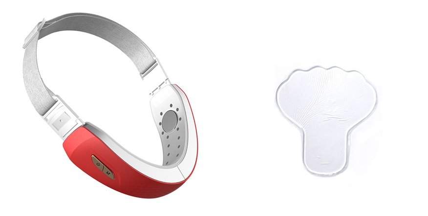 LED Photon Therapy V-shaped Slimming Facial Micro-Current Electric Vibration Lifting Massager - Image 5