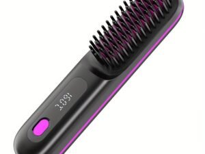 USB Wireless Household Electric Hair Straightening Comb For Both Straightening And Curling Without Damaging Hair