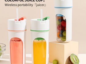 Kitchen Electric Juicer USB Charging Wireless Juices Blender Fruit Orange Mixer Squeezer Machine Ice Crush Cup Food Processor