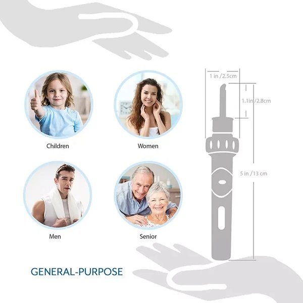 Safety Electric Cordless Vacuum Ear Cleaner Wax Remover Painless Cleaning Tool - Image 2