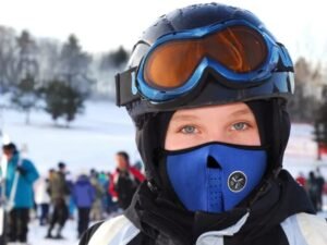 Half Face Mask Breathable Windproof Dustproof Neck Warmer For Bike Motorcycle Racing