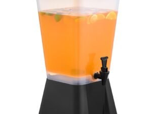 Beverage Dispenser, 5 Gallon Drink Dispenser For Parties, Plastic Juice Dispensers With No-Drip Spigot, Iced Tea Lemonade Juice Water Dispensers, For Restaurants, Hotels, Parties